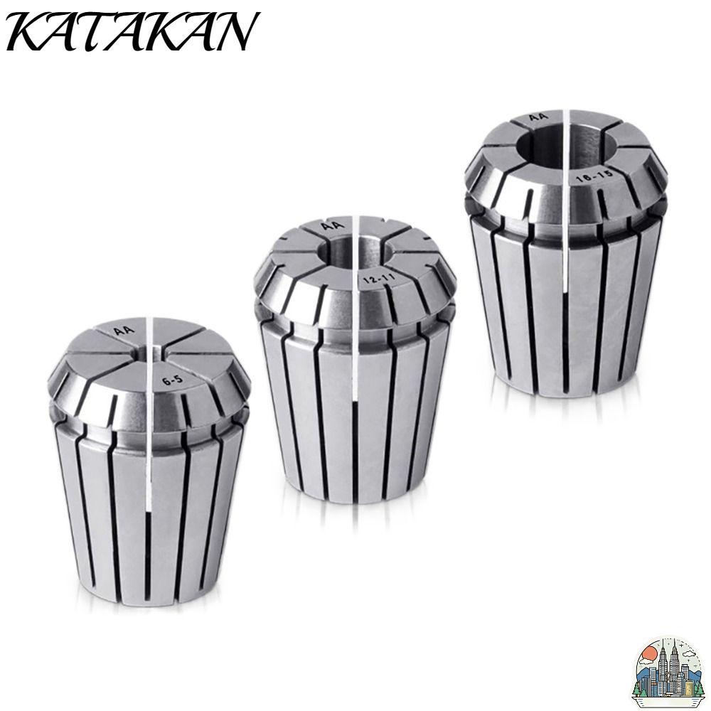 KATAKAN ER Collet, ER11 1mm-8mm Spring Collet, 1/8 "เจาะ Collet CNC แกะสลัก