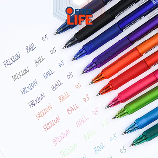Pilot (ไพล็อท) ปากกาลบได้ ปากกา รุ่น Frixion Ball Knock ขนาดหัว 0.5 / 0.7มม (1 ด้าม) / ไส้ปากกาลบได้ ขายแยก (แพ็ค 3 ไส้)