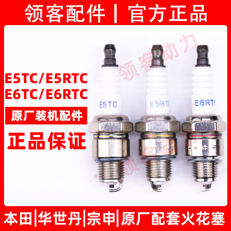 Zongshen Huashidan รถที่จอดรถเครื่องกําเนิดไฟฟ้า 24V Range Extender Universal Spark Plug Burner E5T/