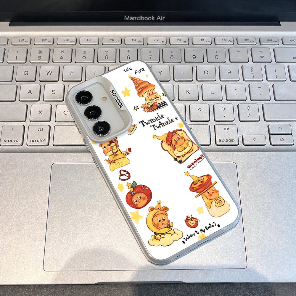 ลายการ์ตูนขนมหวานสุดน่ารัก เคสโทรศัพท์ กันกระแทก พรีเมียม สำหรับ S25Ultra S26Ultra Galaxy A56 A07 A0