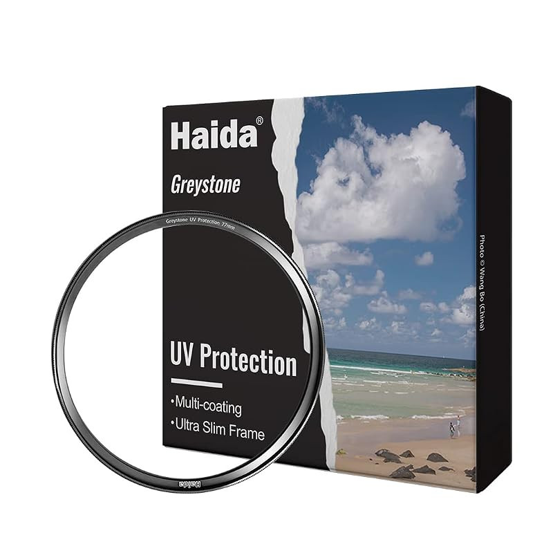 Haida  UV Filter with Golden Rim - Camera Lens Protector (Various Sizes)