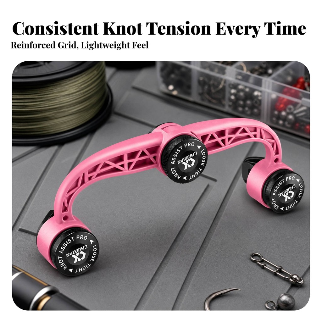 Knot Tying เครื่องมือ Strong GT Knot Tying เครื่องมือ FG Knottedr มือถือ Knotter พร้อมสายปุ่มควบคุมค