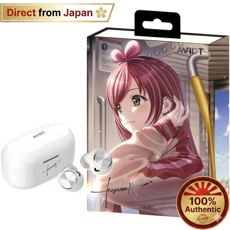 【Japan Quality】
AVIOT Collaboration Wireless Earbuds with Special Voices and Designs - Hybrid Noise 