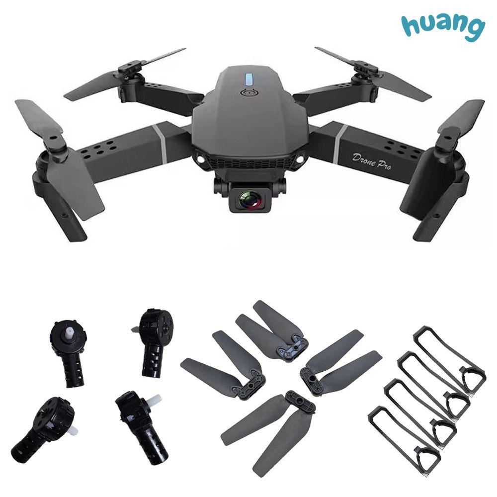 LONNG มอเตอร์ 4 ชิ้น, พลาสติกติดตั้งง่ายใบพัด, Universal RC Quadcopter อะไหล่ RC โดรนใบพัดกันชนสําหร