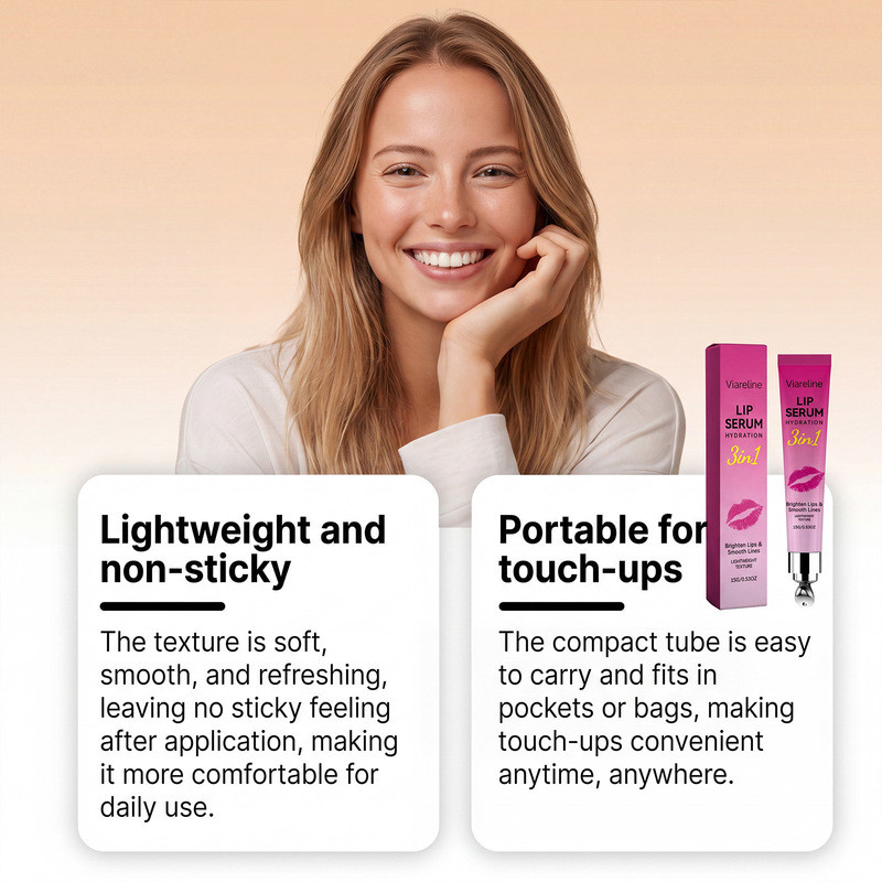 Moisturizing Lip Essence Care for Lip Moisturizing Moisturizing Non-Sticky Care Lip Essence 0821