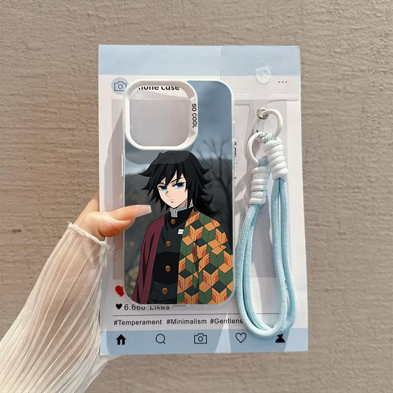 ทนทาน Tomioka Giyu เคส iPhone สําหรับ XR,XSMAX,IP15,IP16,IP17,IP14,IP13,IP12,IP11,XS