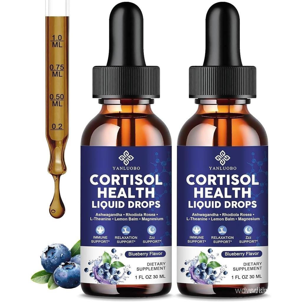 CortisolsforWomen-CortisolManagerLiquidDropswith,Ashwagandha&Rhodiolarosea,-PromotesRelaxation&Bette