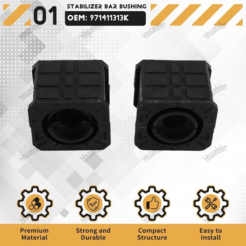 [Promote H]บูชบาร์เวย์ 2 ชิ้น 971411313K Stabilizer สําหรับ Taycan 17-25 971 97A 97B 97C Y1A 9714113