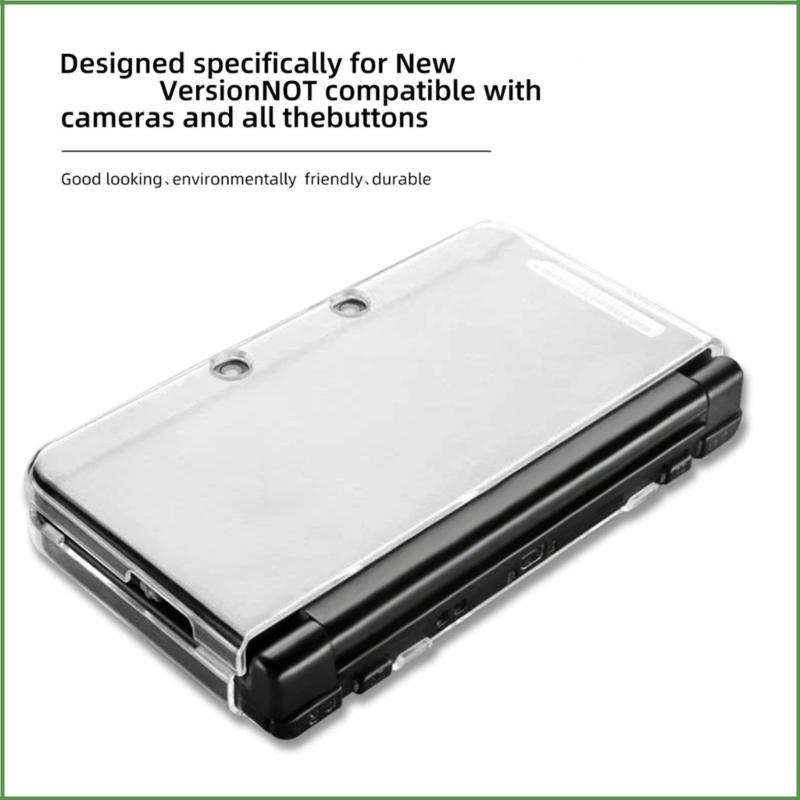 BON ฝาครอบพลาสติกสําหรับ 3DS XL LL New 3DS Clear Protector Case ใหม่