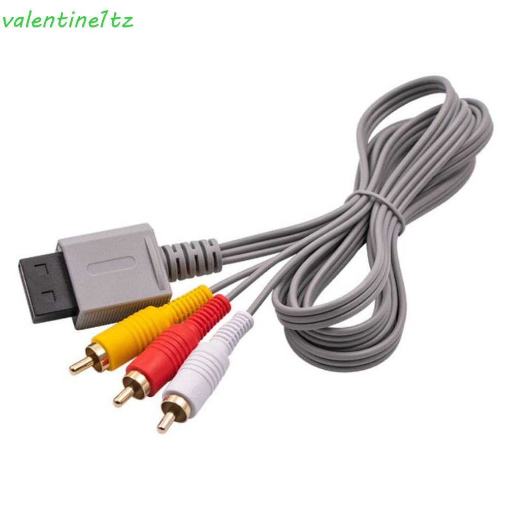 YOGIC Audio Video AV Adapter, 3 in 1 Fast Charging สาย AV สําหรับ Wii Wii U, สายไฟ 1.8m มัลติฟังก์ชั