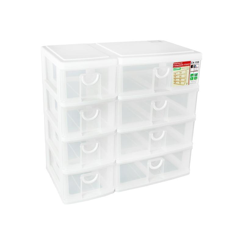 KEYWAY กล่องอเนกประสงค์ รุ่น CK-558-B สีขาว