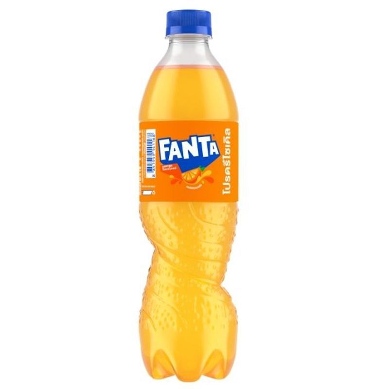 แฟนต้าน้ำส้ม 500มล. Fanta Orange 500ml. [หมายเลขบาร์โค้ด 8851959141168] สินค้าคุณภาพดีคัดสรรเพื่อคุณ