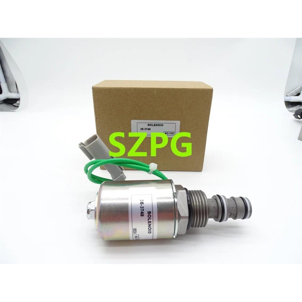 อะไหล่คุณภาพสูง 24V Solenoid วาล์ว 15218-8340 3E-3748 สําหรับ E320B E322B E330B E325B Excavator Sole