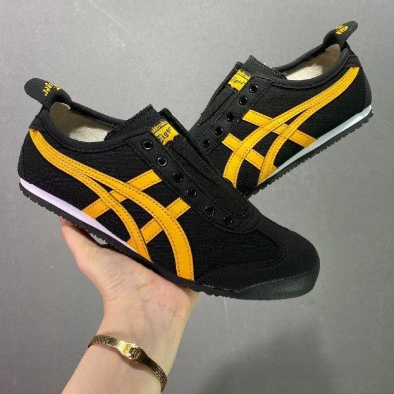 {คุณภาพสูง} Onitsuka Tiger Mexico 66 รองเท้าวิ่งผู้หญิง Onitsuka Mexico 66 รองเท้าผ้าใบ TRFW NDJD