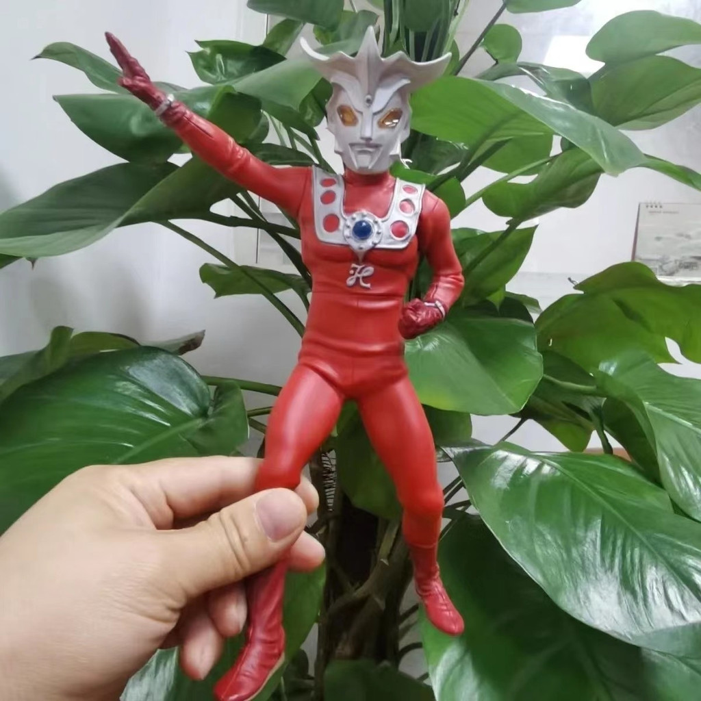 Xplus Xplus Ace ยางนุ่ม Tyro SHF Leo Ultraman Combat Posture Brothers รูปสไตล์เดียวกัน