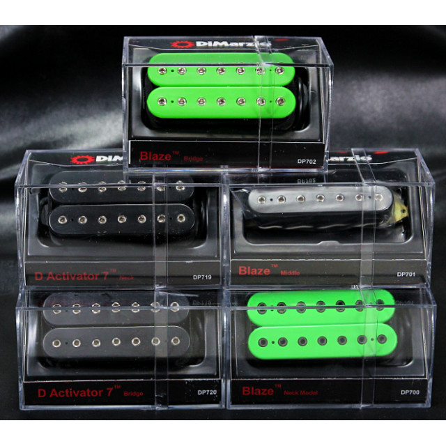 DiMarzio Blaze DP700/701/702 DActivator 719 720 กีตาร์ 7 สาย Pickup