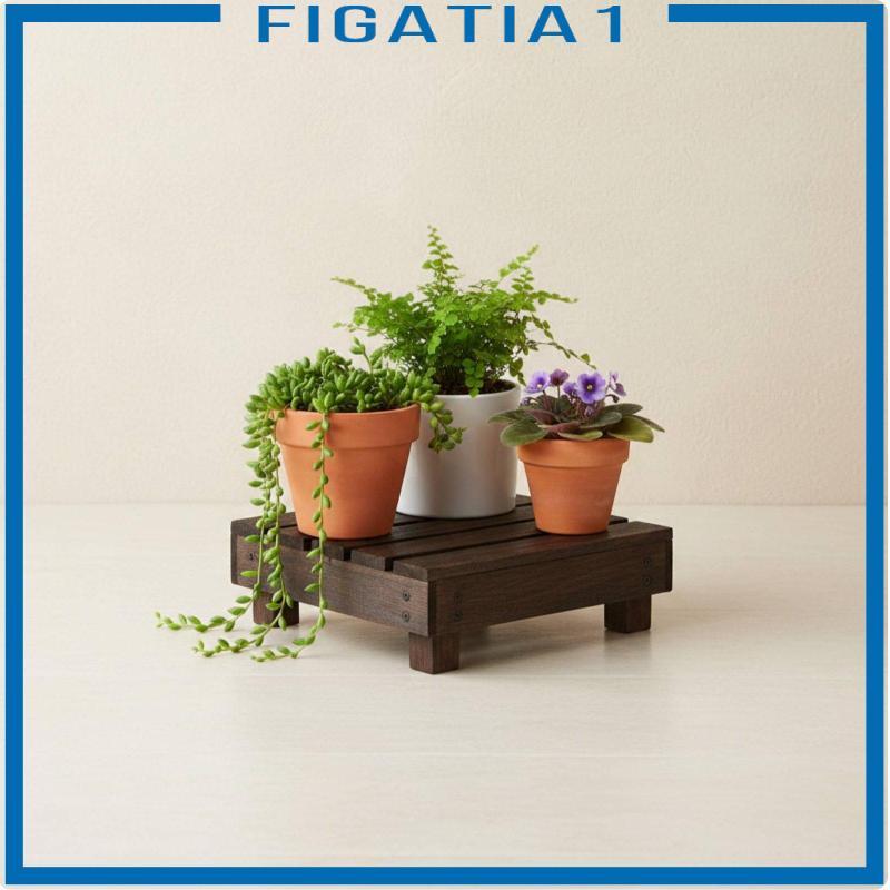 [figatia1] ขาตั้งกระถางดอกไม้พืช 29.5x29.5x10cm Low-foot Square A 29.5x29.5x10cm Low-foot Square A