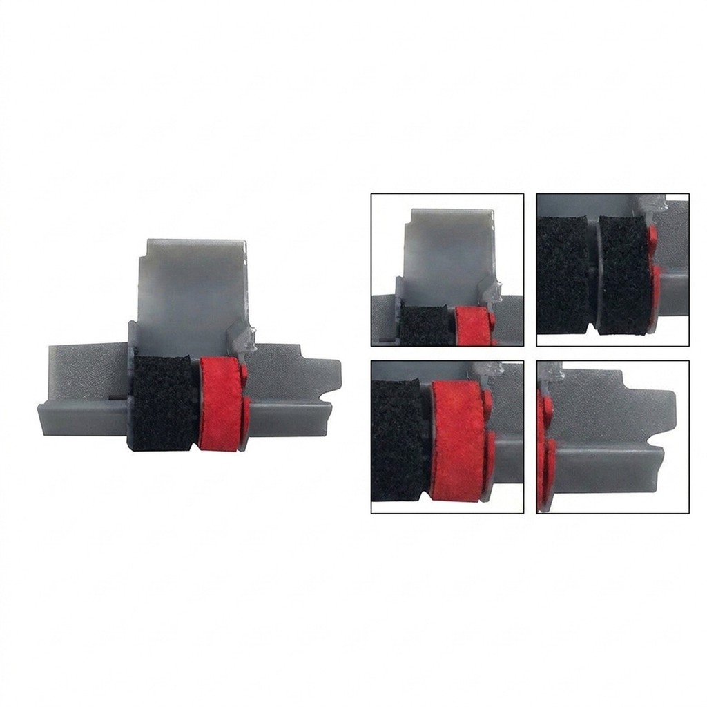 [TRSBX]ลูกกลิ้งหมึกเครื่องคิดเลข IR-40T 6 แพ็ค IR40T สําหรับ Casio