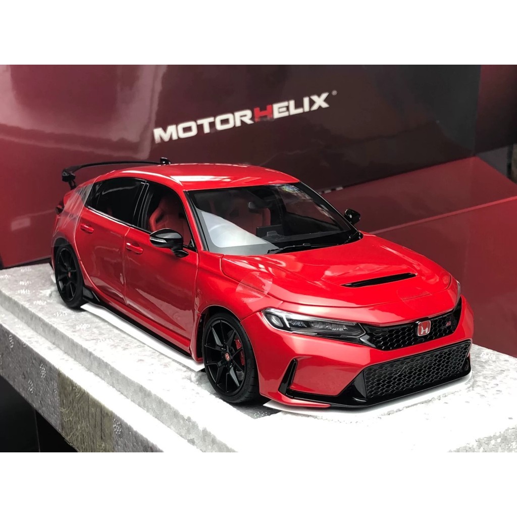 [คลังสินค้าพร้อม] 1/18 MH Motorhelix Honda Civic Type-R FL5 Red Alloy 6 Open Limited 699 ชุดใหม่ล่าส