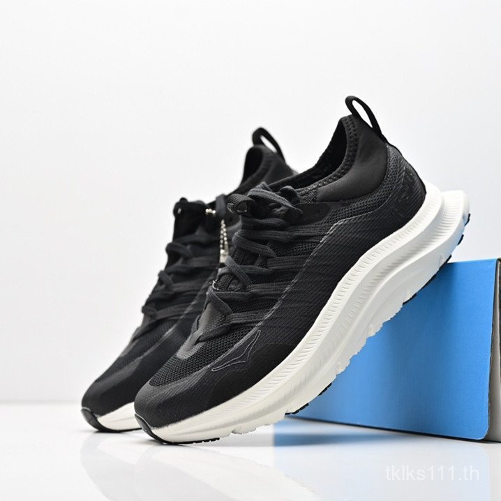 รองเท้าวิ่งผู้ชาย Hoka One One Kawana Mid สีดํา ดูดซับแรงกระแทก ระบายอากาศได้ ทนทาน PQ3O