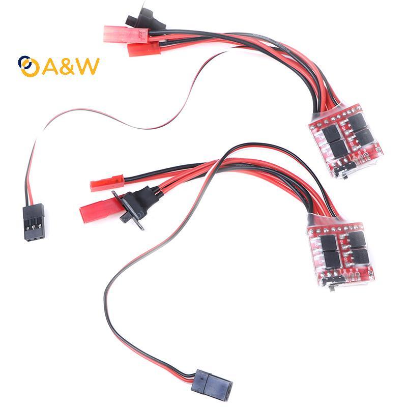 A&W 20A ESC 30A ESC มอเตอร์ความเร็ว RC ESC 2KHz ส่งต่อแปรงย้อนกลับเบรค