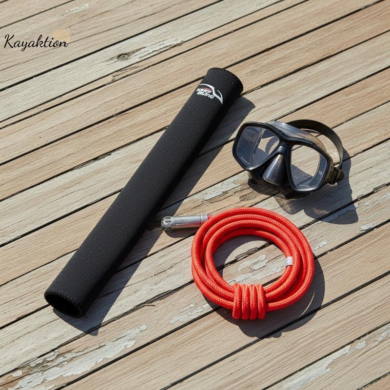 Kayaktion Scubas ดําน้ํา Crotch สายคล้องคอ Soft Pad สําหรับ BCD Drysuit Harness Crotch สายคล้อง 5 มม