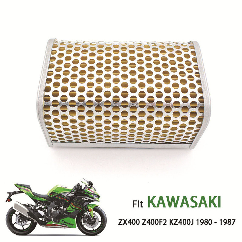 เหมาะสําหรับ Kawasaki Z400 Z500 Z550 KZ550 ZX550 ZX600 กรองอากาศสไตล์กรองอากาศ