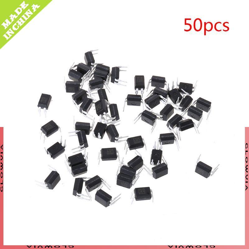 GLO 50 ชิ้น PC817 PC817C PC817 C PC817 LTV817 K1010B Optocoupler สําหรับ