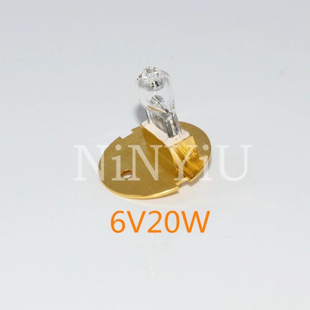 【QJ】2PCS Huvitz CCP-3000 CCP-3100 6V20W 6V30W หลอดฮาโลเจน Huvitz CCP-3000 CCP-3100 หลอดไฟโปรเจคเตอร์
