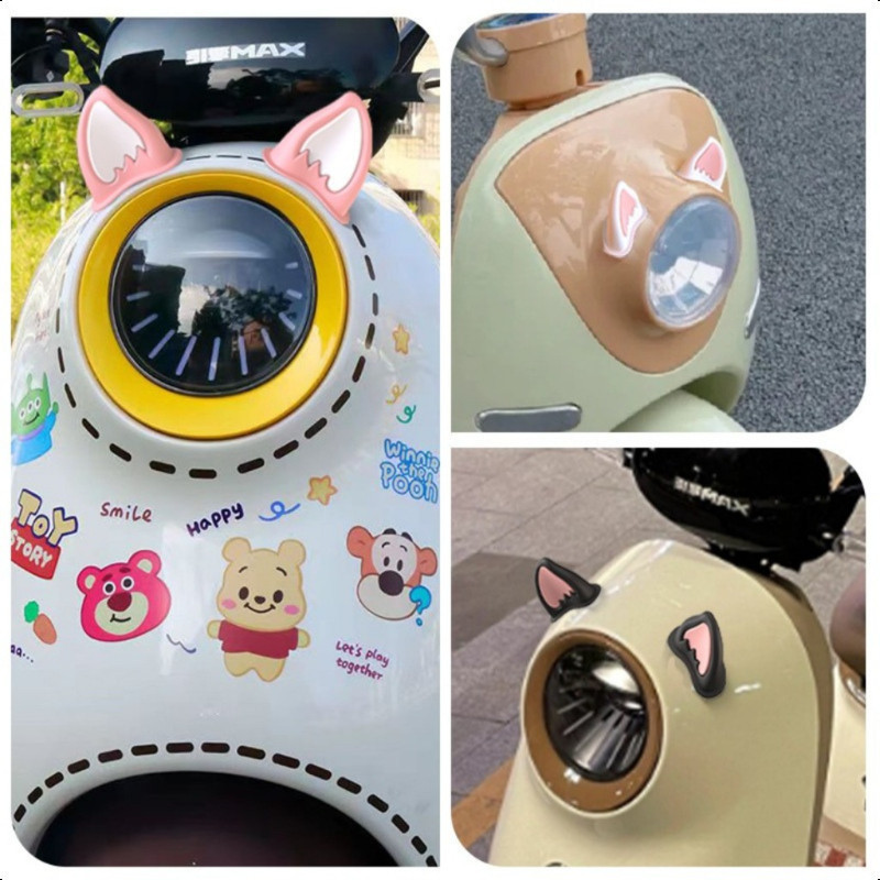 Hoo Express, ฟรี SUPER STRONG 3M ADHESIVE, CAT EARS, BEAR EARS, SHARP HORN สําหรับหมวกกันน็อค -