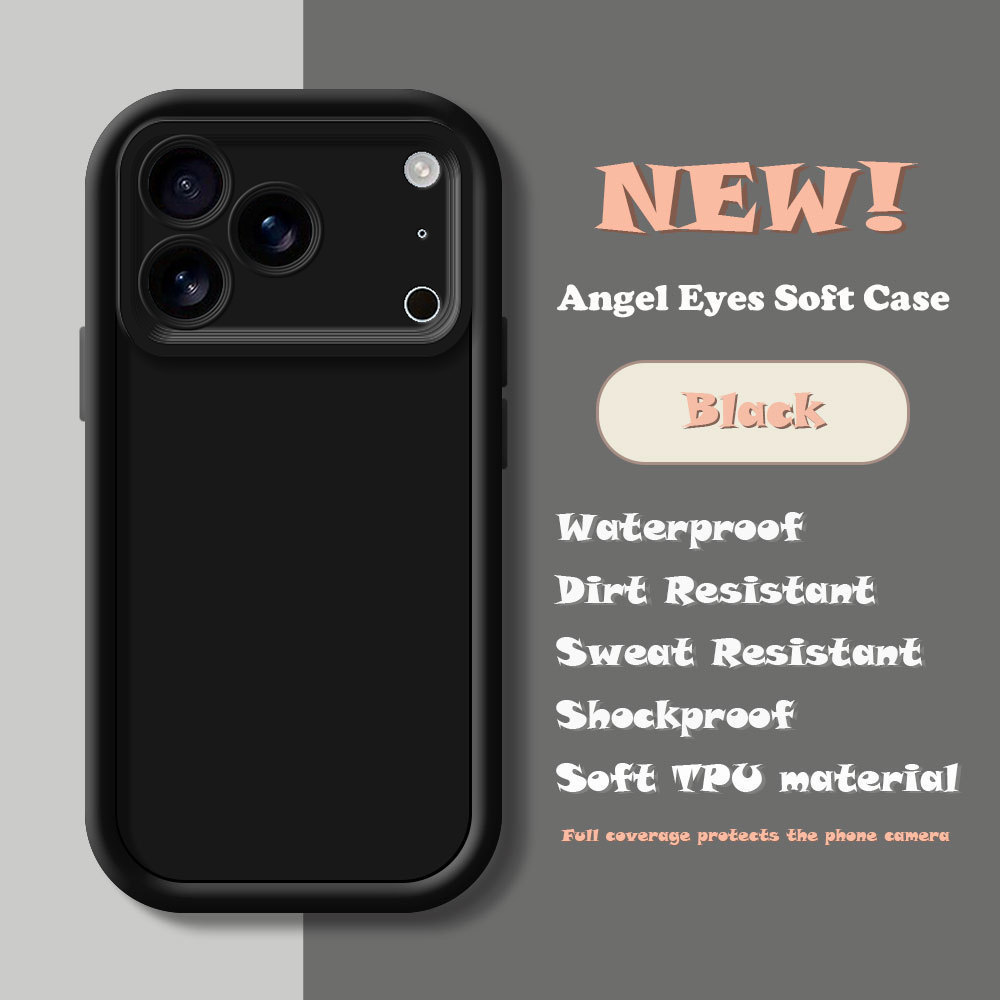สําหรับiPhone17 iPhone 17 16 15 14 13 12 11 Pro Xs Max X 7 8 6s 6 Plus XRปลอกซิลิโคนอ่อนนุ่มTPUคลุมท
