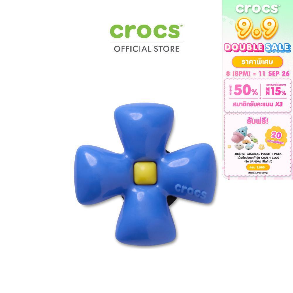CROCS ตัวติดรองเท้า JIBBITZ™ PUFFY BLUE FLOWER รุ่น 10018440 - MULTICOLOR