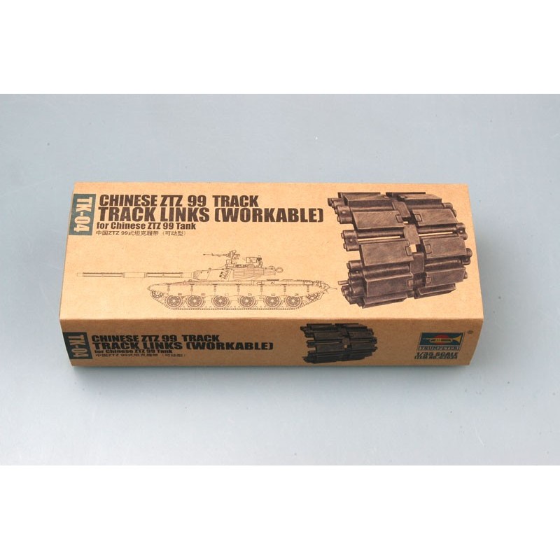 Trumpeter 02034 1/35 จีน ZTZ99 Track สําหรับจีน ZTZ99 โมเดลรถถัง
