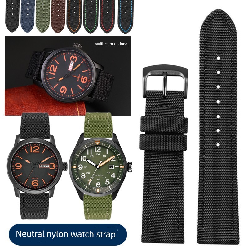 นาฬิกา ผู้ชาย seiko ของแทั นาฬิกาเด็กผู้หญิง CITIZEN BM7140สายนาฬิกาไนลอนอะแดปเตอร์