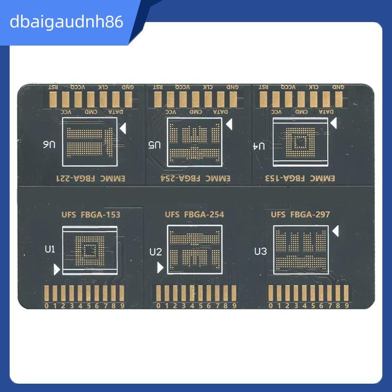 READY STOCKFor F64 Lite Ultra Box Compatible Flash 64 BGA ISP Board Flash 64 FBGA EMC FBA 153 254 22