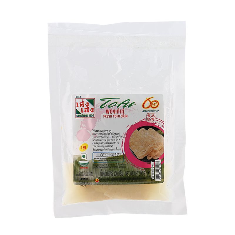 เส่งเฮงฟองเต้าหู้ 100กรัม Sengheng Fresh Tofu Skin 100g.