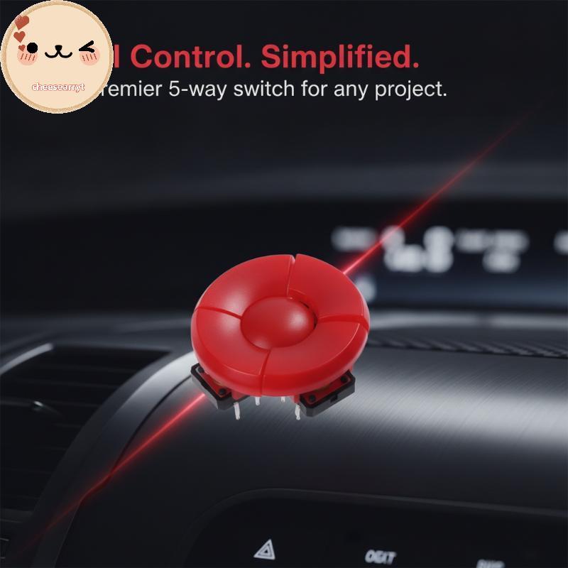Chee B3F-4055 A14 หมวก 5 ทิศทางสวิทช์ Micro Tactile Tact ter สําหรับ DIY โครงการอิเล็กทรอนิกส์ใช้ EN