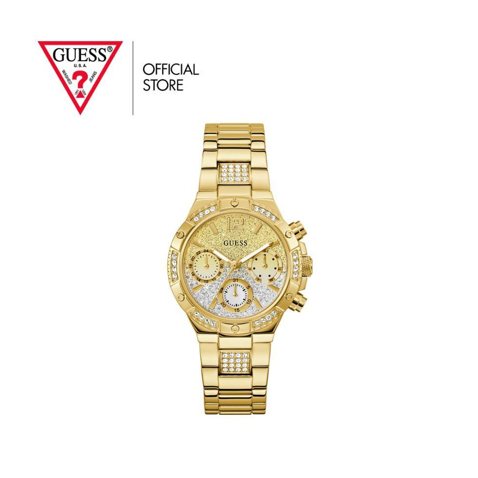 GUESS นาฬิกาข้อมือผู้หญิง รุ่น HARLOW สีทอง