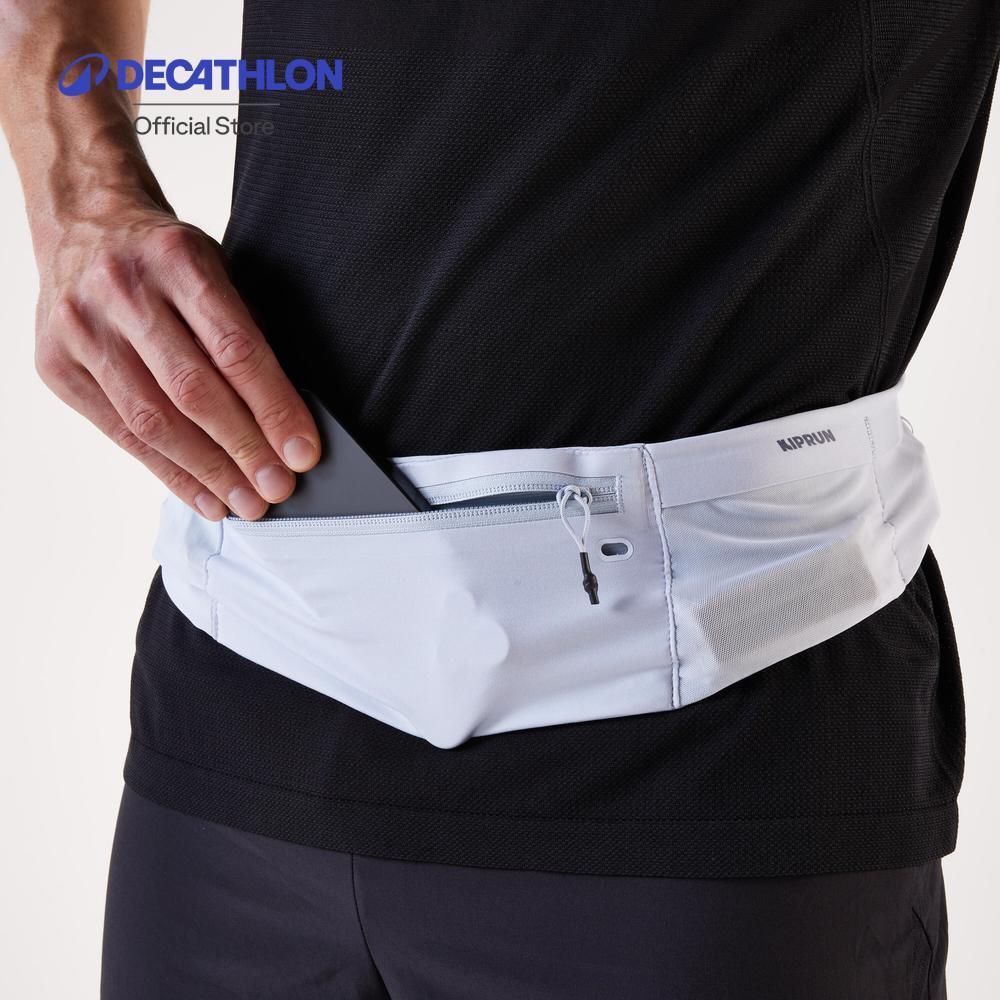 Decathlon Kiprun Unisex Smartphone Running Belt กระเป๋าคาดเอววิ่ง 5 ช่อง ใส่สมาร์ทโฟนได้ Unisex รุ่น