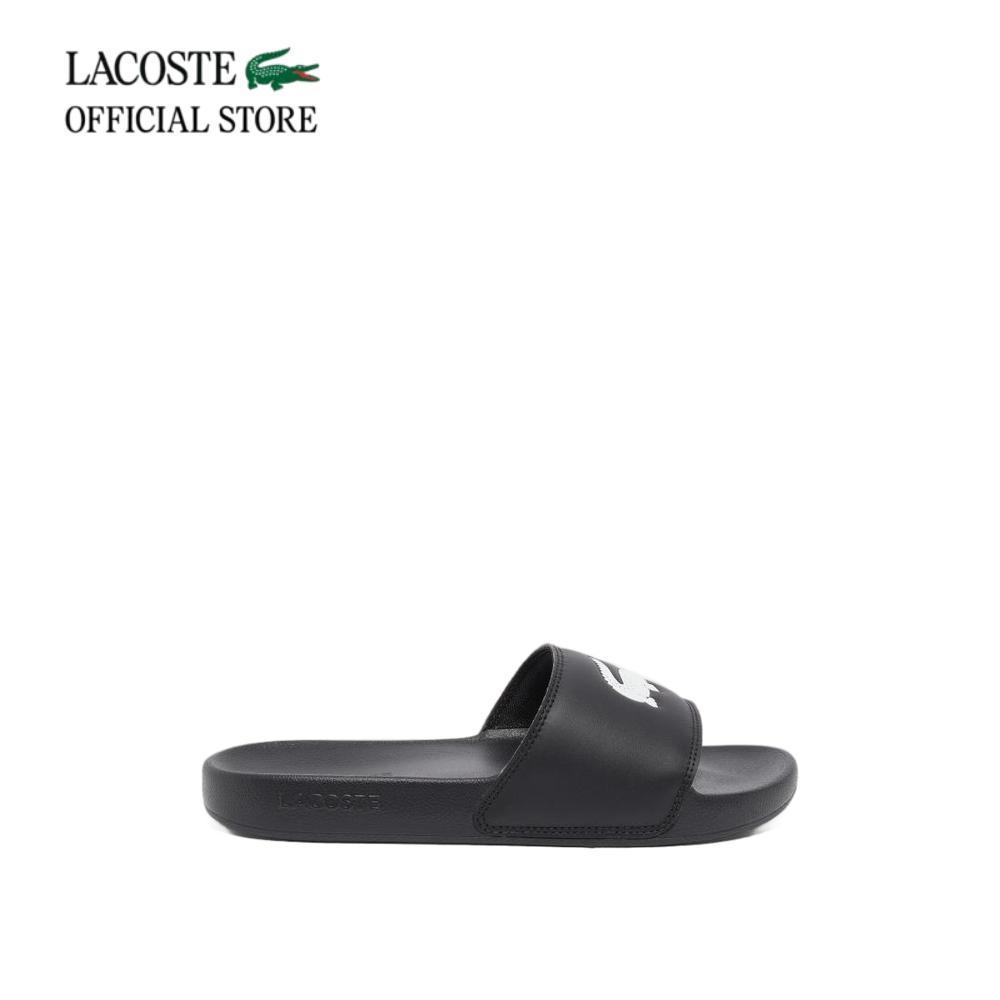 LACOSTE รองเท้าแตะผู้หญิง SERVE SLIDE 0.0 รุ่น 49CFA0042 - BLACK