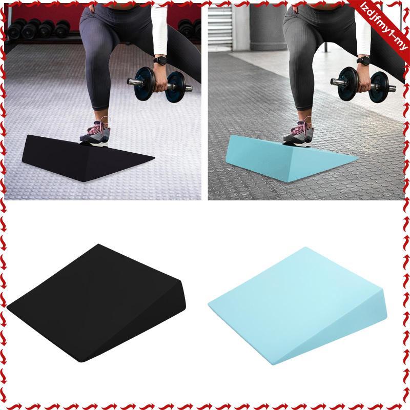 Leipupa Squat Wedge Block อุปกรณ์ฝึกกระดานเอียงเท้า, โฟม EVA โยคะ Wedge Block, สําหรับยืดเท้ากระชับ 