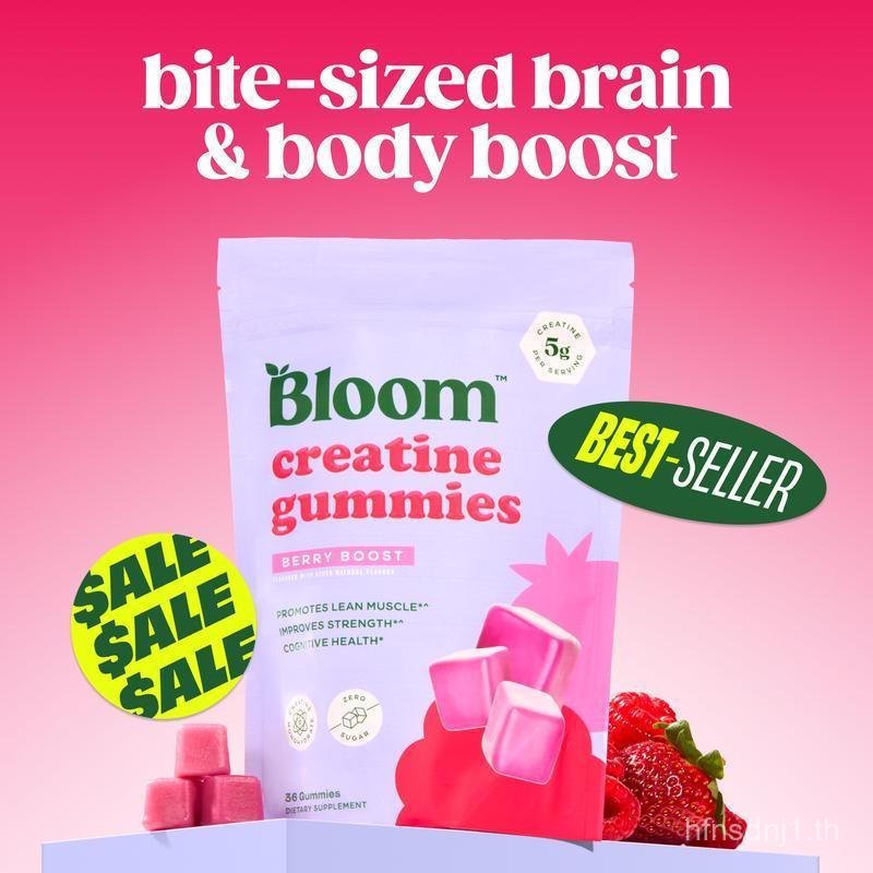 BloomNutritionCreatineGummies-Energy,ความรู้ความเข้าใจHealth&Post-WorkoutRecoveryPromotes&Improves C