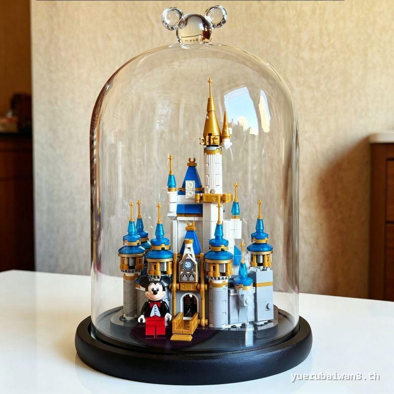 ((พร้อมสต็อก) Disney Castle Display Box เหมาะสําหรับ Lego 40478 Building Block รุ่นเก็บ Luminous โปร