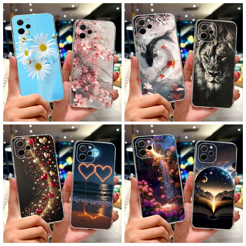 สําหรับ Huawei Nova Y61 กรณี EVE-LX9 EVE-LX3 ฝาครอบหรูหราทาสี Soft Slim ซิลิโคนเคสโทรศัพท์สําหรับ Hu