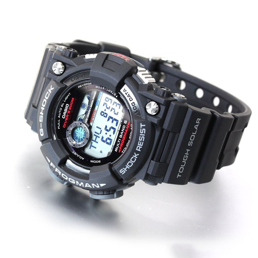Casio Casio 5th Generation 6th Generation Frogman นาฬิกาดําน้ําวิทยุ Wave GWF-1000-1 GWF-D1000B-1