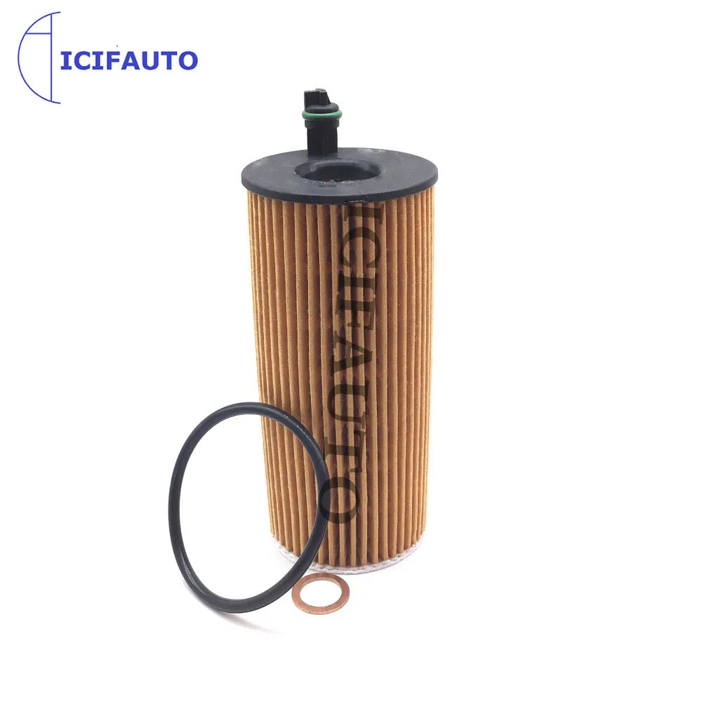 100% ใหม่ HU6004x สําหรับ BMW F10 F25 F30 F31 328d X3 ชุดกรองน้ํามัน 11428507683 , OX404DECO, E204HD