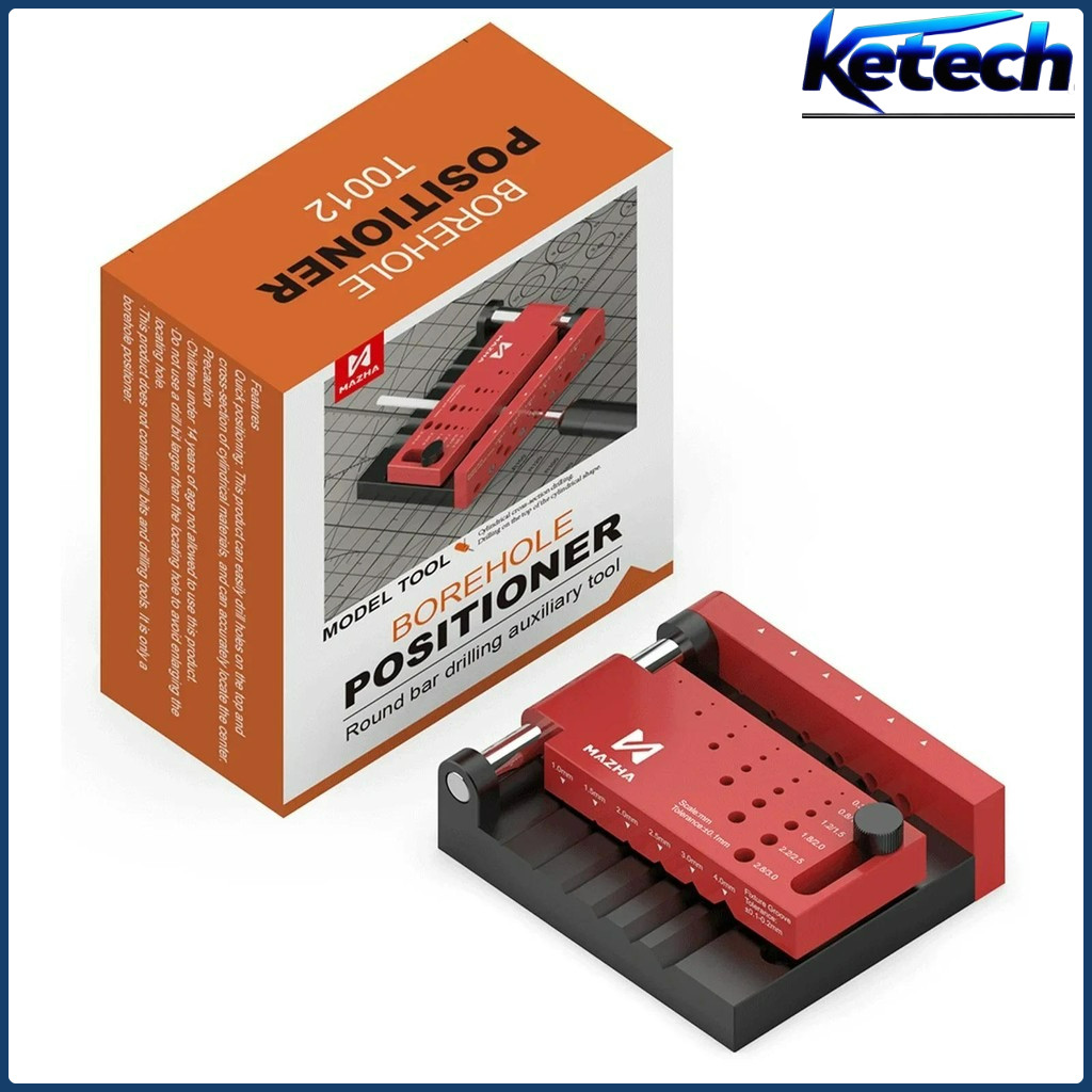 MAZHA T0012 รอบเจาะ Positioner Station สําหรับ Modeler Hobby DIY รอบ Rod เจาะเสริม Locator เครื่องมื