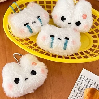 ร้านไทย พร้อมส่ง 🐰😺 พวงกุญแจตุ๊กตา ห้อยกระเป๋า พวงกุญแจ น่ารัก ขนปุย ตุ๊กตา สำหรับห้อยตกแต่ง กระต่าย สไตล์เกาหลี KEY15