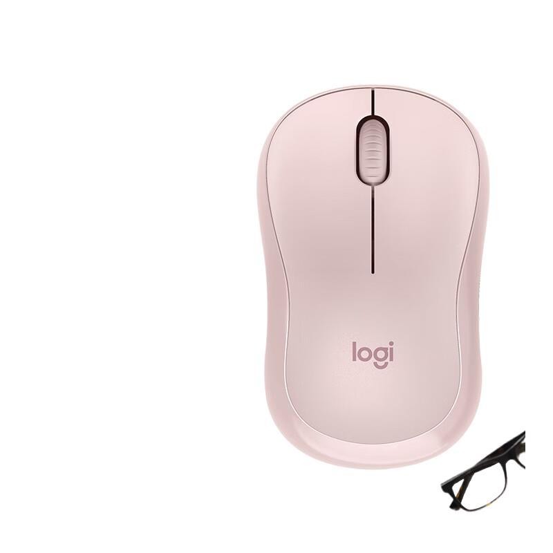 Logitech Logitech M221 Light-Tone Mouse เมาส์ไร้สาย เมาส์สํานักงาน เมาส์สมมาตรพร้อม None