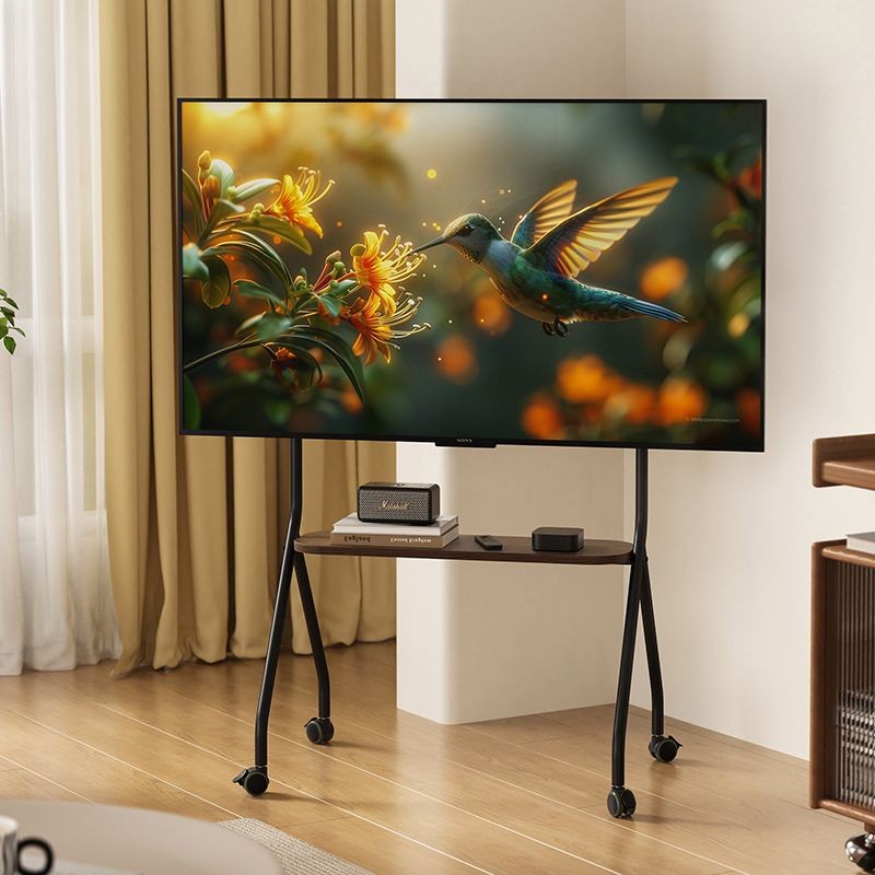 Mobile TV Rack Live Display Rack Xiaomi Haixin Universal TV Rack with Wheel Rack